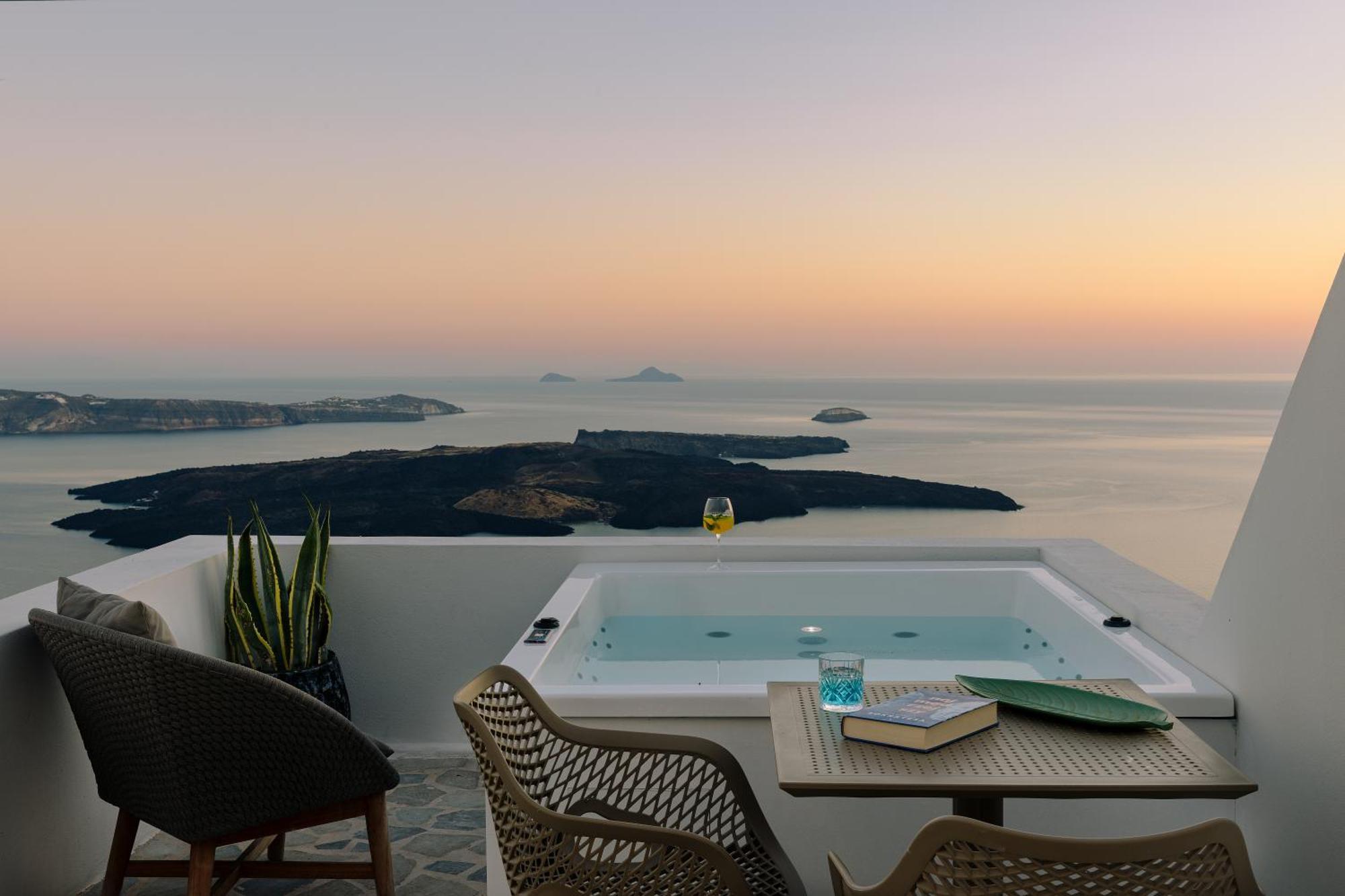 Double Room Caldera View & Outdoor Hot Tub