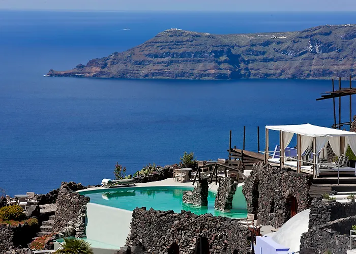 Hotels nahe Caldera von Santorin
