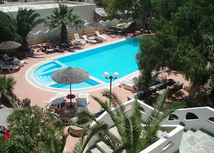 Hoteles Baratos en Perissa (Santorini) 