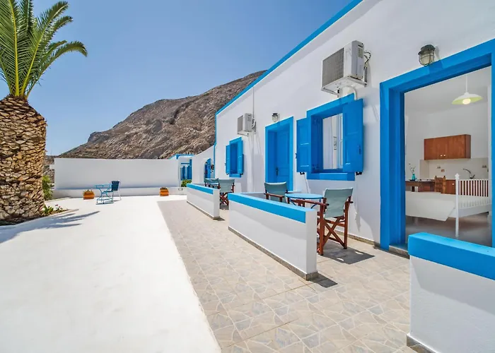 Haustierfreundliches Ancient Thera Apartments Kamári