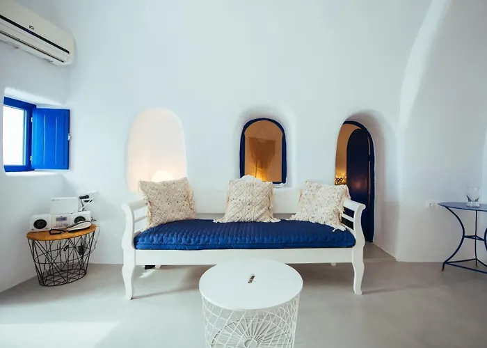 Villa Blu Bianco Cave House By Sv Oia 