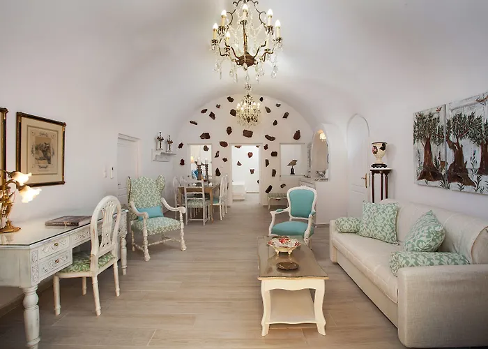 Private Olive Cave Houses Fira 