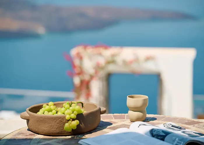Hotels nahe Hafen Santorin