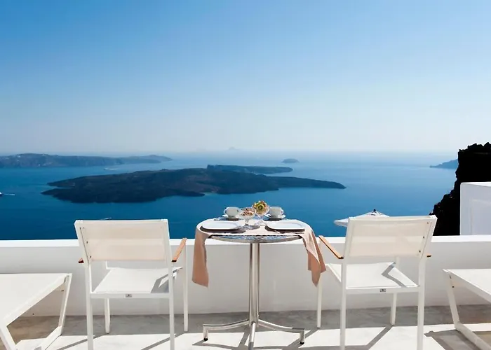 Hoteles en Imerovigli (Santorini)