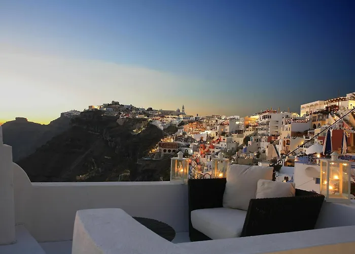 Chalets en Fira (Santorini)